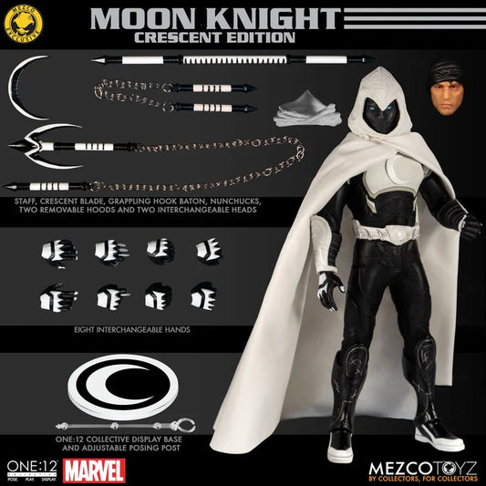 SDCC 2019 Mezco Toyz ONE:12 Moon Knight Crescent Edition Exclusive