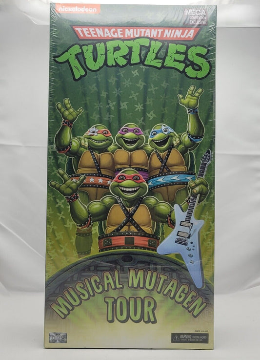 Teenage Mutant Ninja Turtles NECA Musical Mutagen Tour (90s Movie)