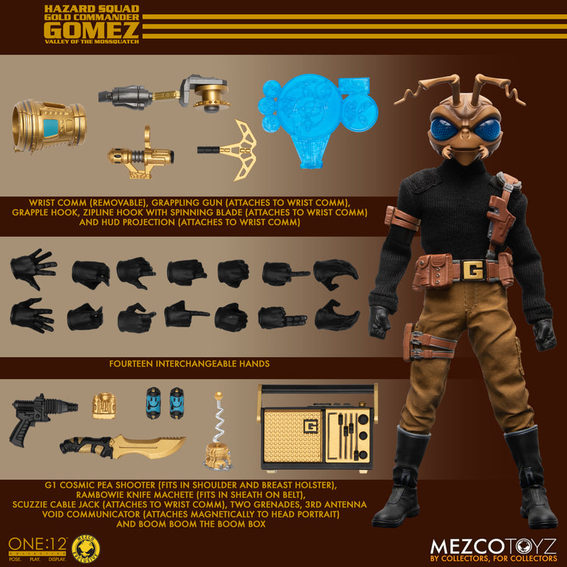 Hazard Squad Gold Commander Gomez: Valley Of The Mossquatch