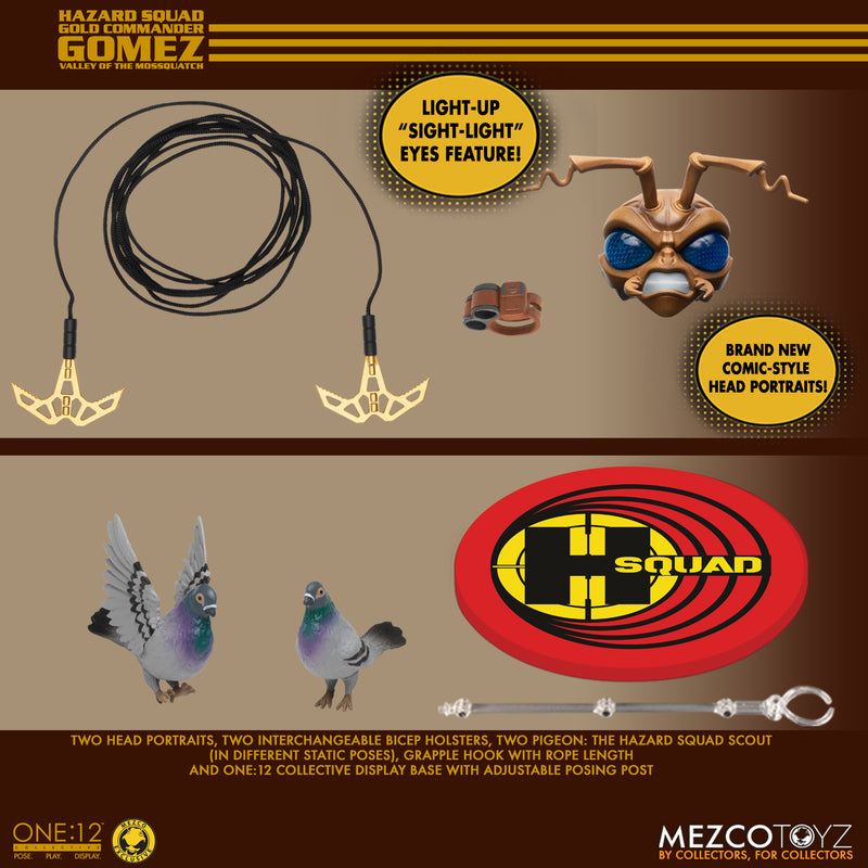 Hazard Squad Gold Commander Gomez: Valley Of The Mossquatch