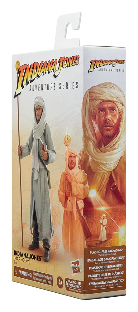 Indiana Jones Adventure Series Action Figure Indiana Jones (Map Room) (Raiders of the Lost Ark) 15 cm