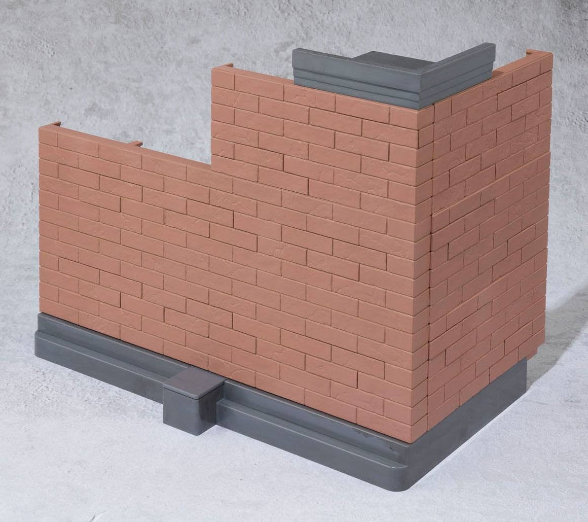 Tamashii Option Action Figure Accessory Brick Wall (Brown Ver.) 22 cm