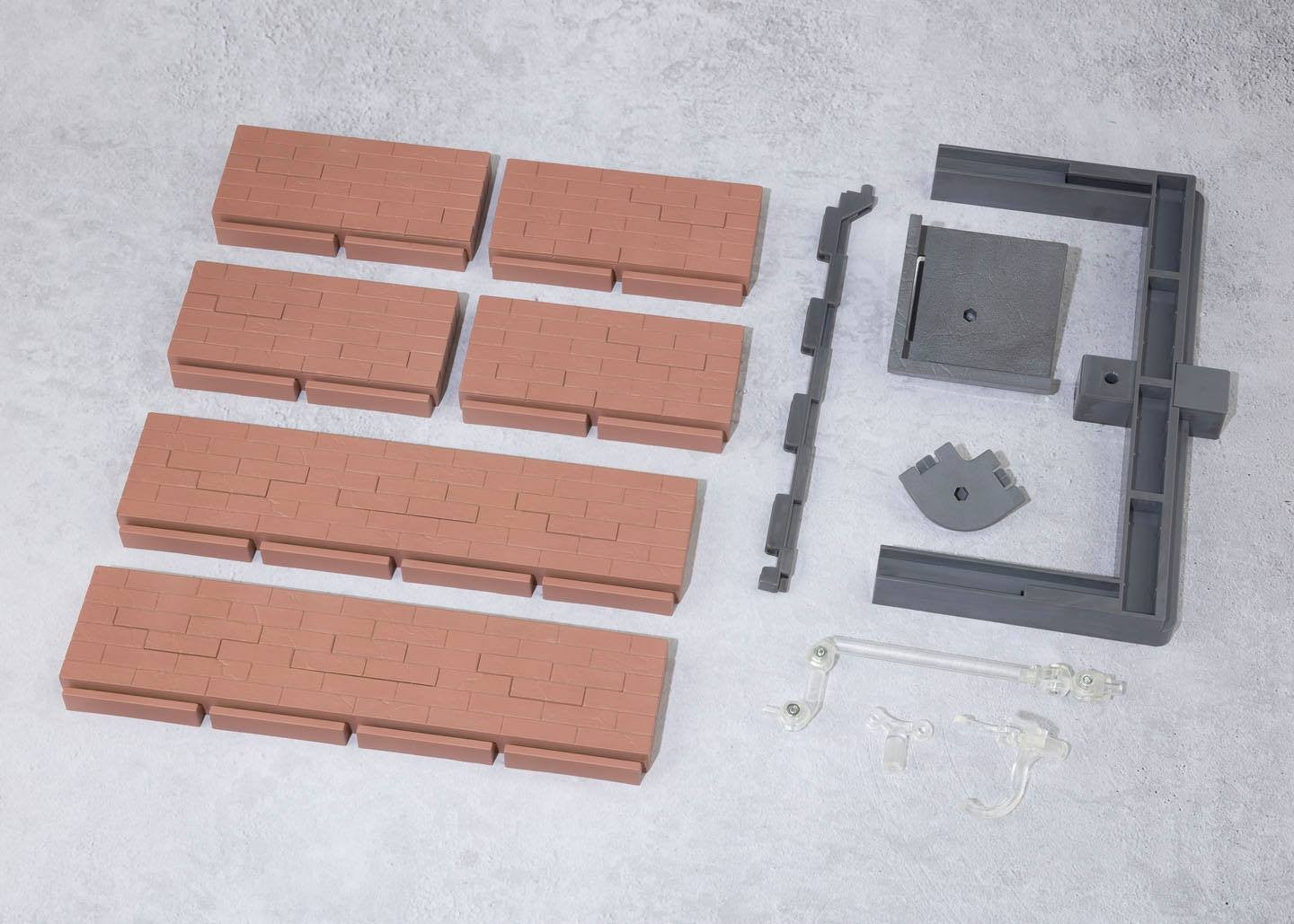 Tamashii Option Action Figure Accessory Brick Wall (Brown Ver.) 22 cm