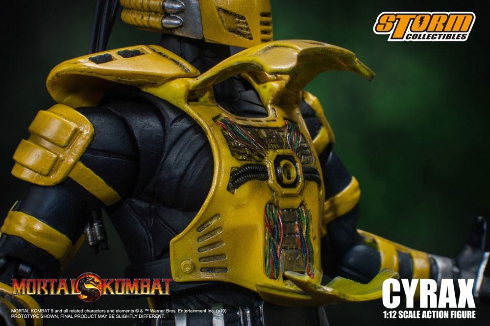 Mortal Kombat Action Figure 1/12 Cyrax 18 cm