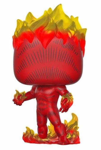 Marvel 80th POP! Heroes Vinyl Figure Human Torch (First Appearance) 9 cm