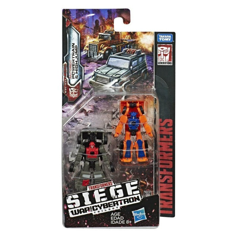 Hasbro Transformers Generations War For Cybertron: Siege - Autobot Powertrain And Highjump