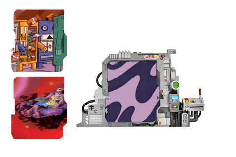 TEENAGE MUTANT NINJA TURTLES - TMNT (CARTOON) – DONATELLO’S PORTABLE PORTAL GENERATOR