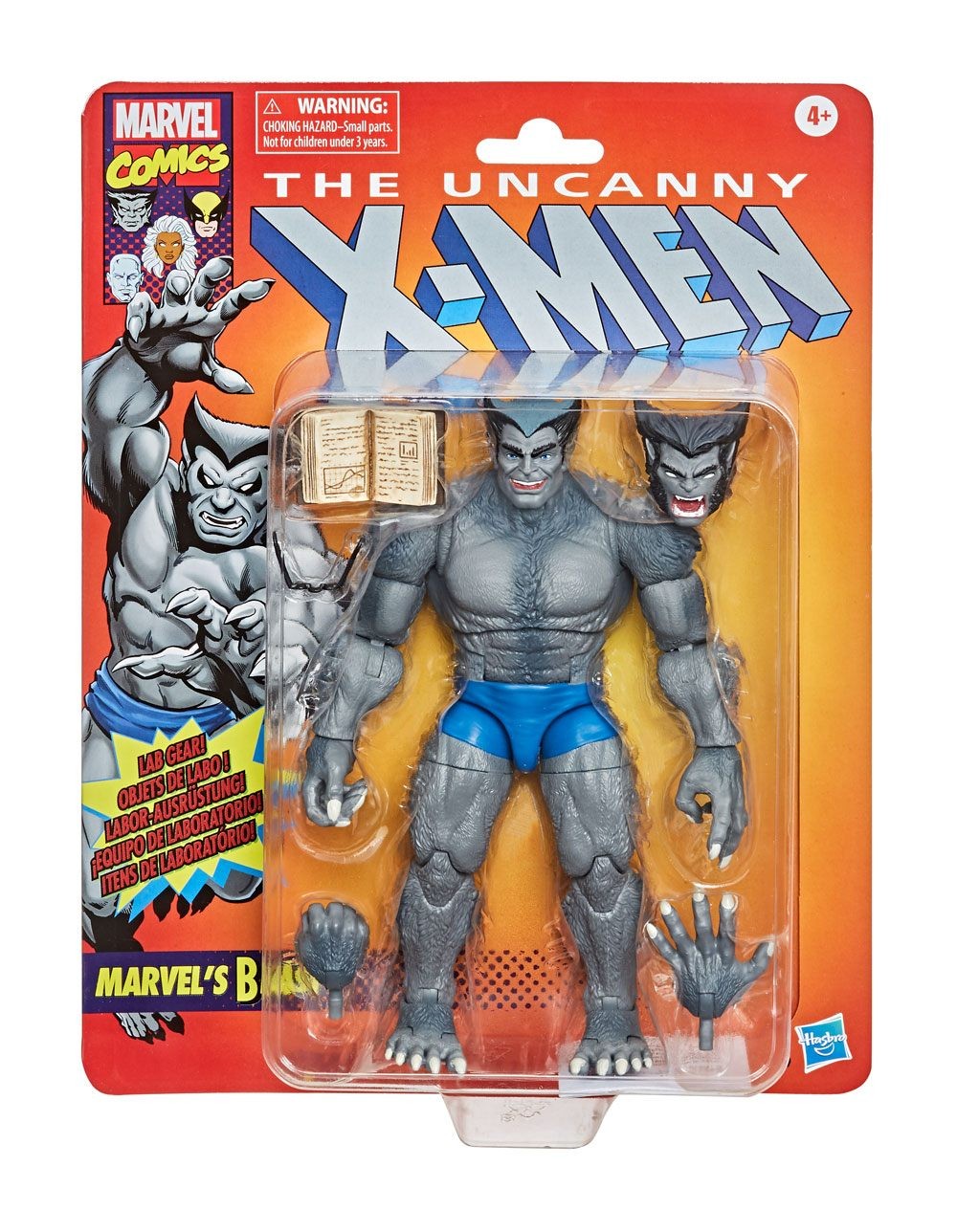 Marvel Legends Series Vintage Collection Action Figure Marvel's Beast (The Uncanny X-Men) 15 cm