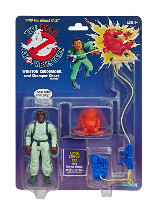 The Real Ghostbusters Kenner Classics Action Figures 13 cm 2020 Wave 1 Winston Zeddemore and Chomper Ghost