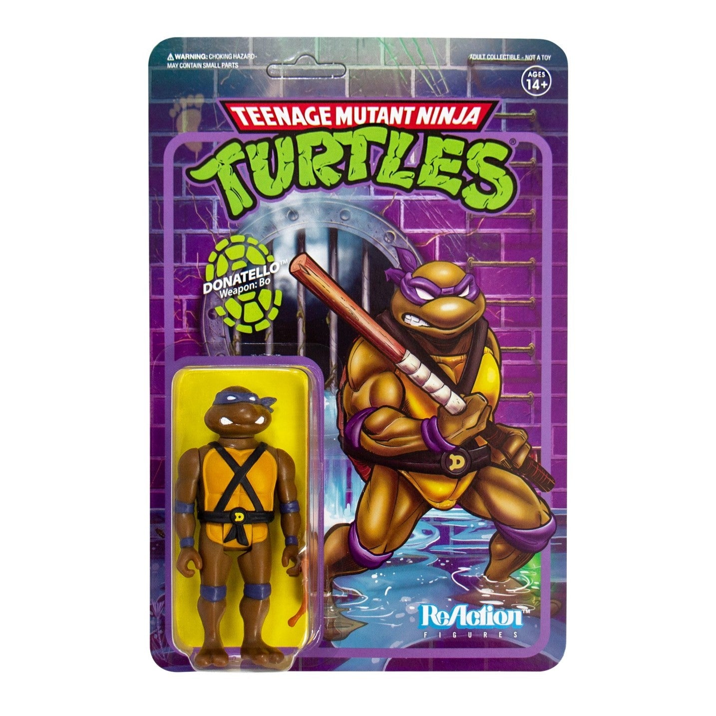 TMNT: Donatello 3.75 inch ReAction Figure