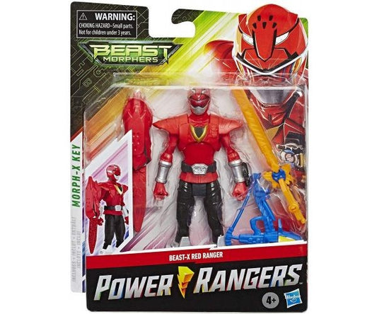 Power Rangers Beast Morphers Beast X Red Ranger Figure