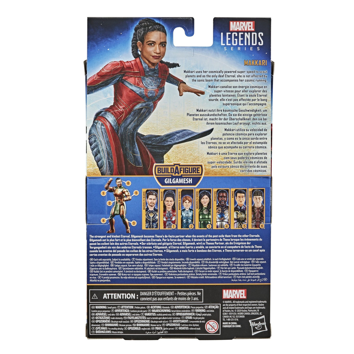 Marvel Legends The Eternals Gilgamesh Wave Makari