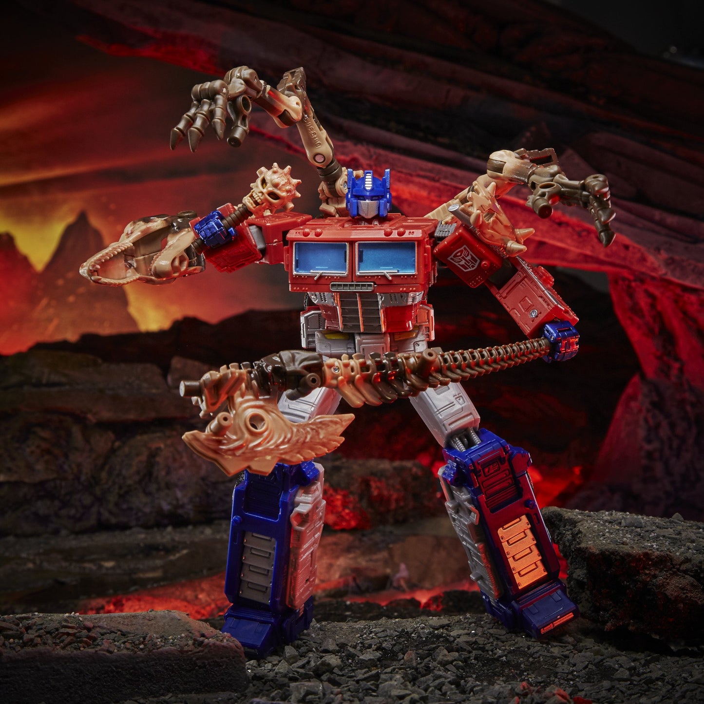Transformers Generations War for Cybertron: Kingdom Deluxe WFC-K7 Paleotrex