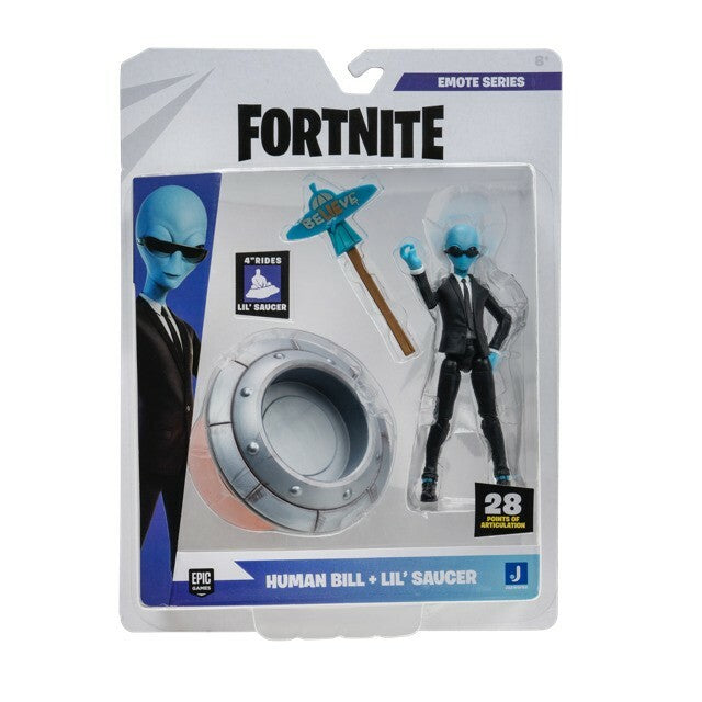 Fortnite Emote Series Human Bill lil saucer