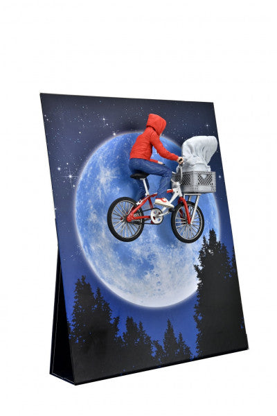 E.T. the Extra-Terrestrial: 40th Anniversary - Elliot and E.T. on Bicycle 7 inch Action Figure