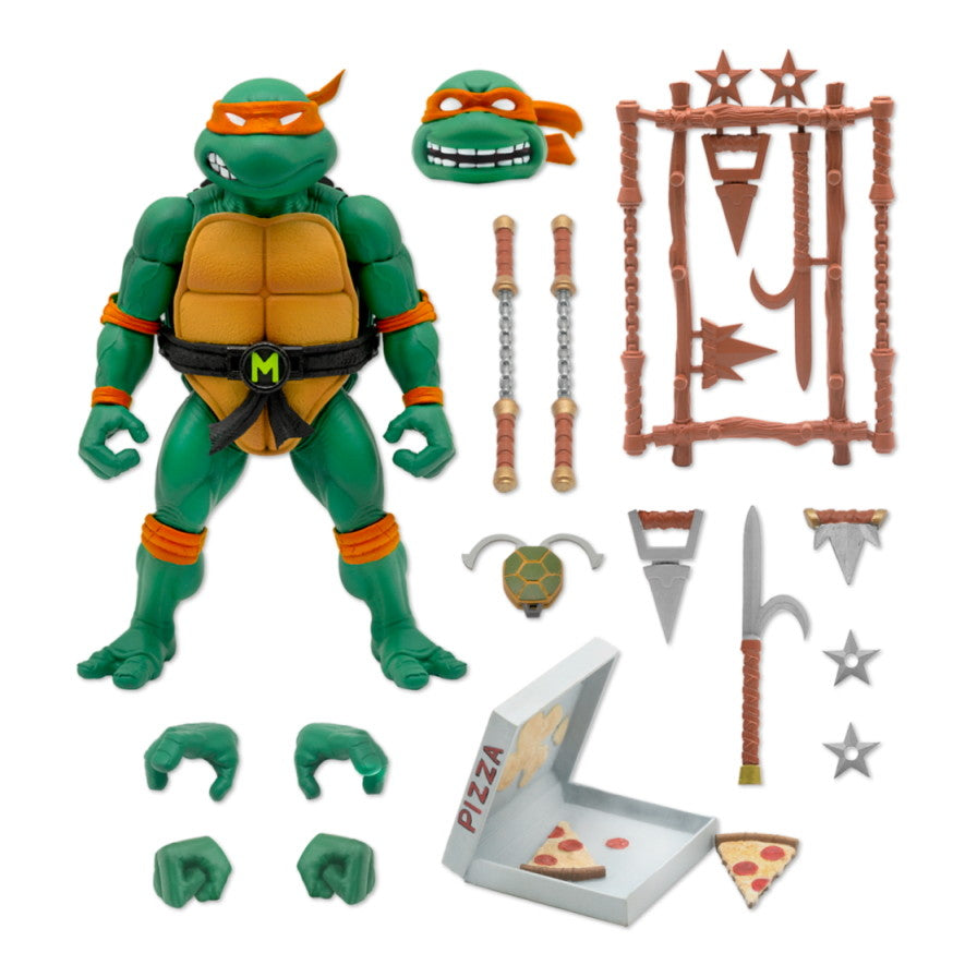 Teenage Mutant Ninja Turtles Ultimates Action Figure Michaelangelo 18 cm