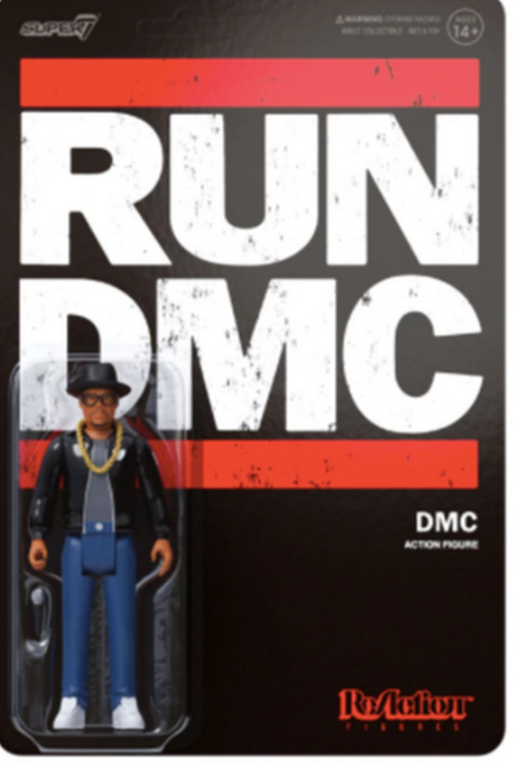 Run DMC: Darryl 'DMC' McDaniels 3.75 inch ReAction Figure