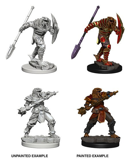 Dungeons and Dragons: Nolzur's Marvelous Miniatures - Dragonborn Male Fighter w Spear