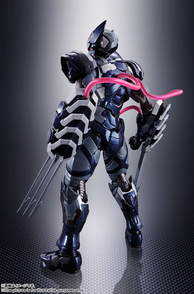 Tech-On Avengers S.H. Figuarts Action Figure Venom Symbiote Wolverine 16 cm