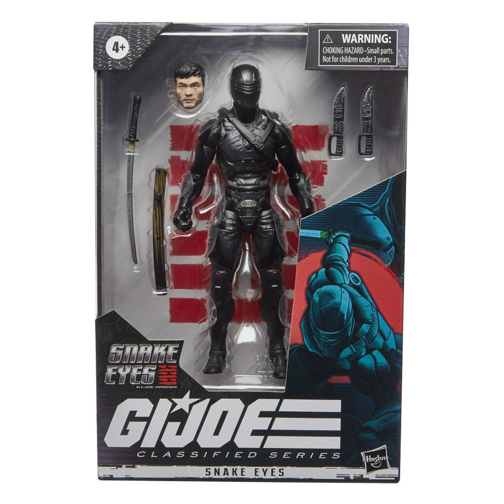 G.I. Joe Classified Series Snake Eyes: G.I. Joe Origins Action Figures 2021 Wave 4 Snake Eyes