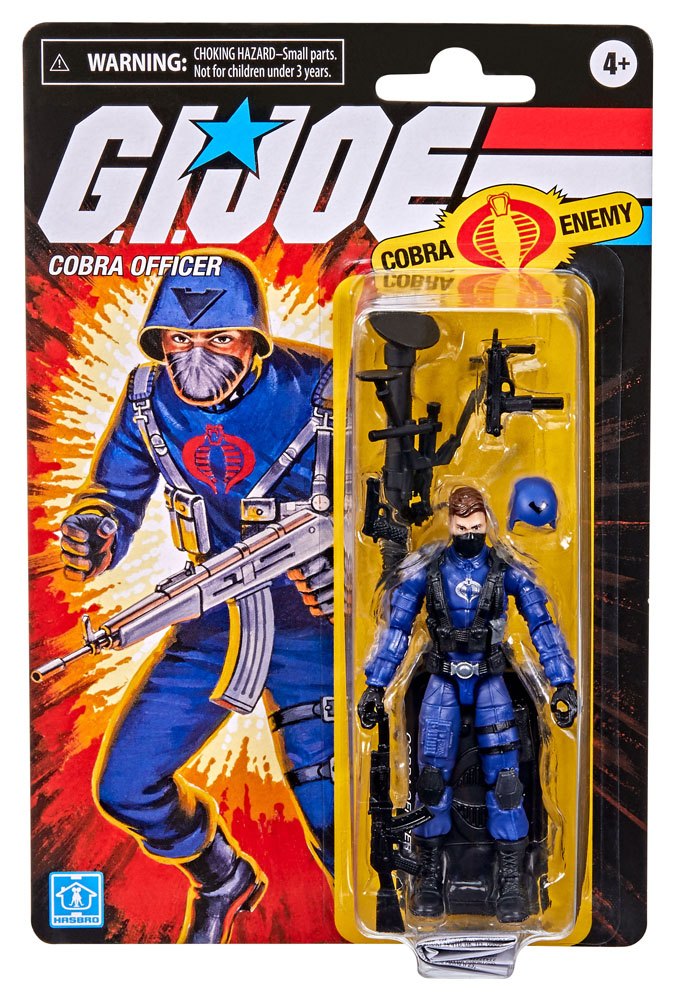 G.I. Joe Retro Collection Series Action Figures 10 cm 2021  Cobra Officer