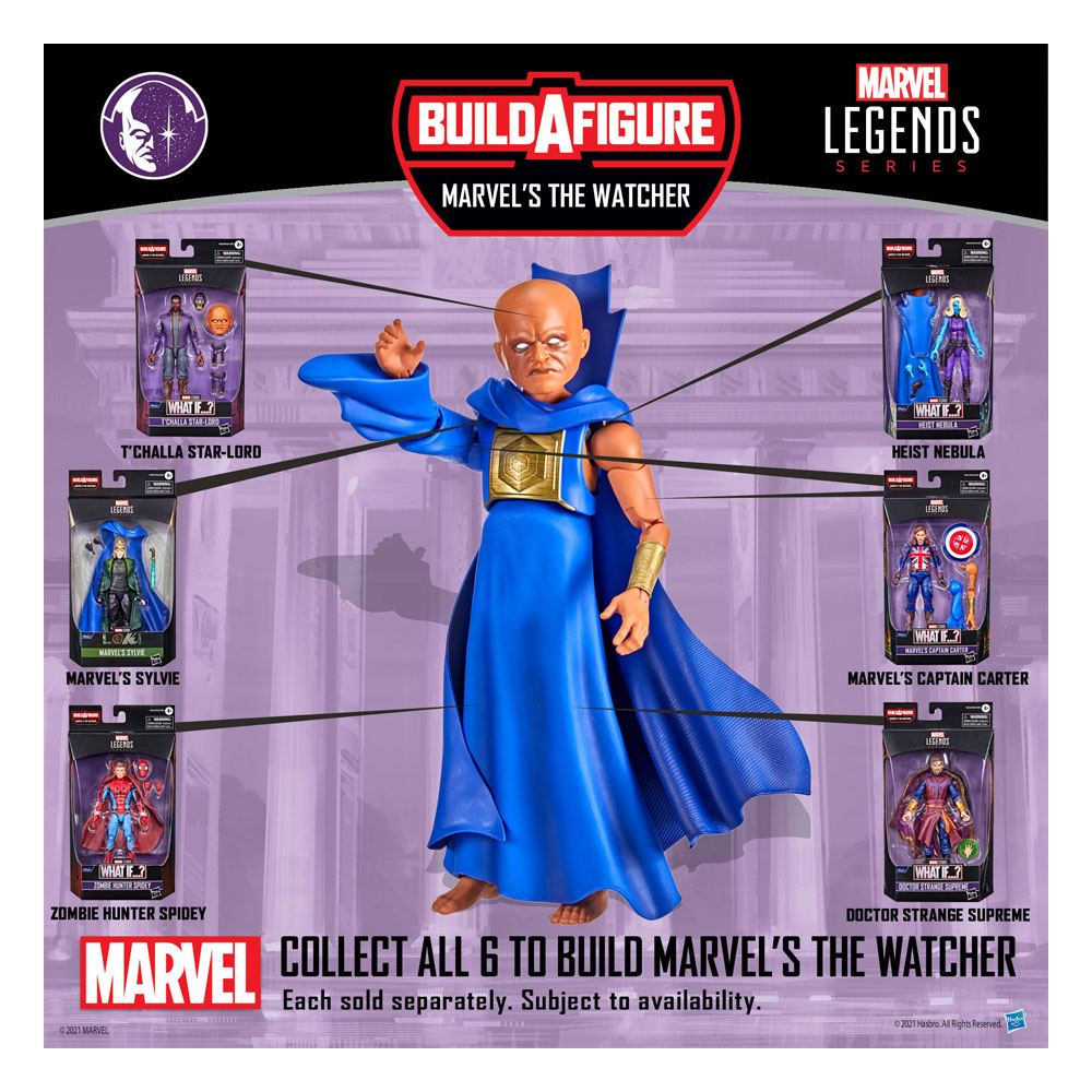 Avengers Disney Plus Marvel Legends Series Action Figures 15 cm 2022 Wave 1 Heist Nebula (What If...?)