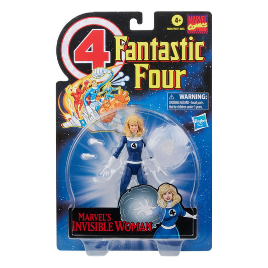 Marvel Legends Retro Collection Action Figures 15 cm Fantastic Four 2021 Wave 1 Marvel's Invisible Woman