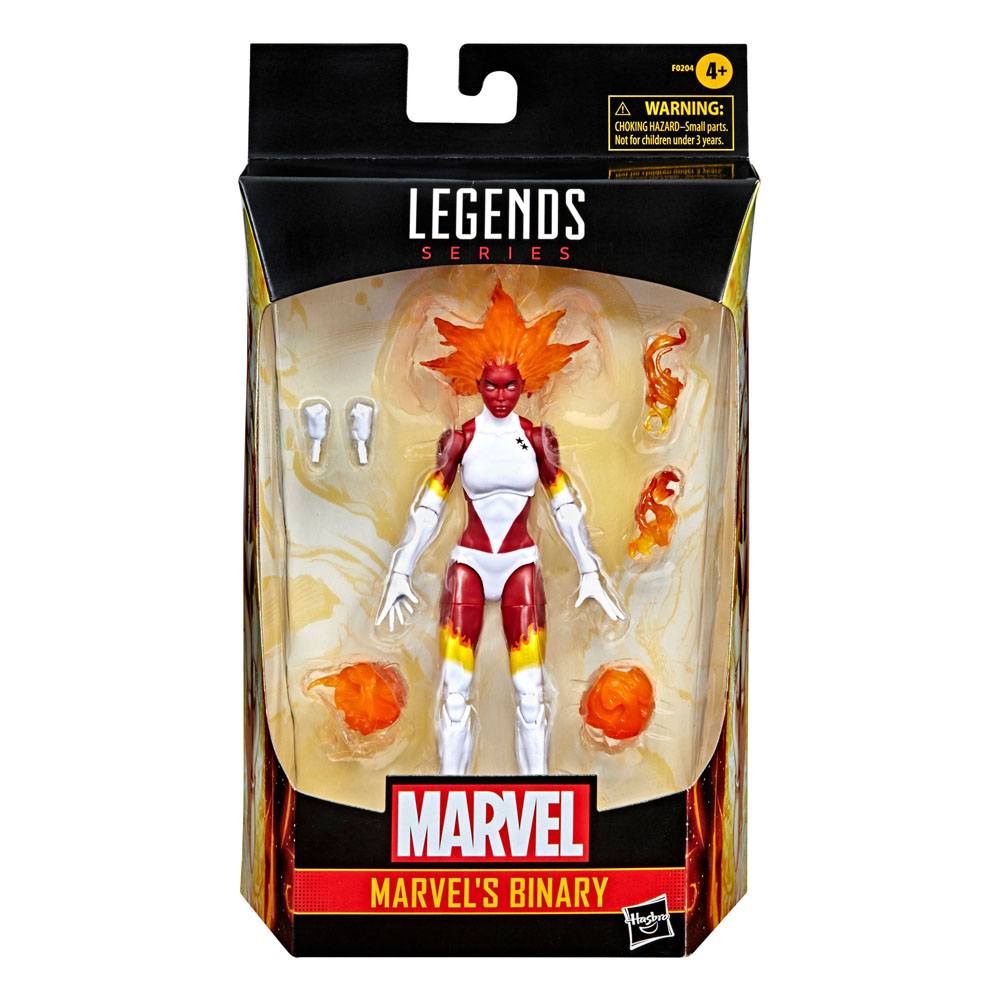 Marvel Legends Series Action Figure 2022 Marvel's Binary 15 cm