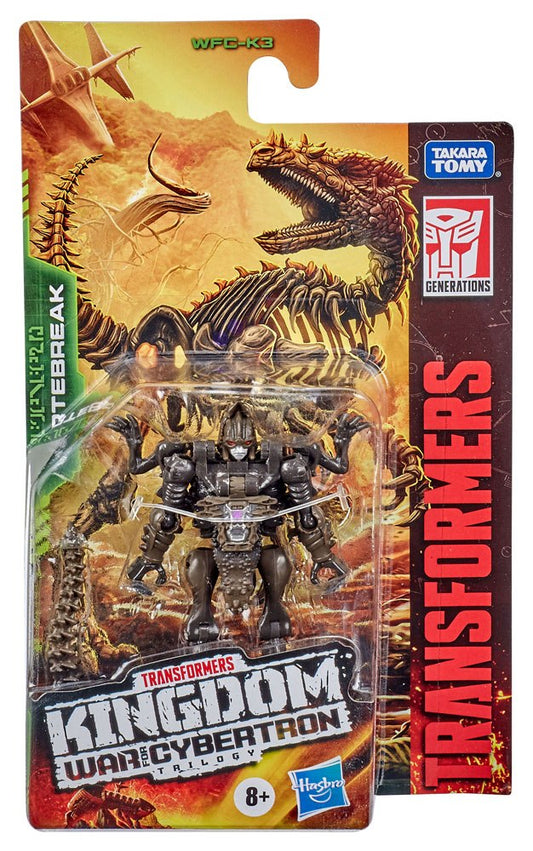 Transformers Generations War for Cybertron: Kingdom Action Figures Core Class 2021 W1 Vertebreak