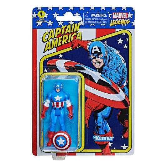 Marvel Legends Retro Collection Series Action Figures 10 cm 2021 Wave 2 Captain America