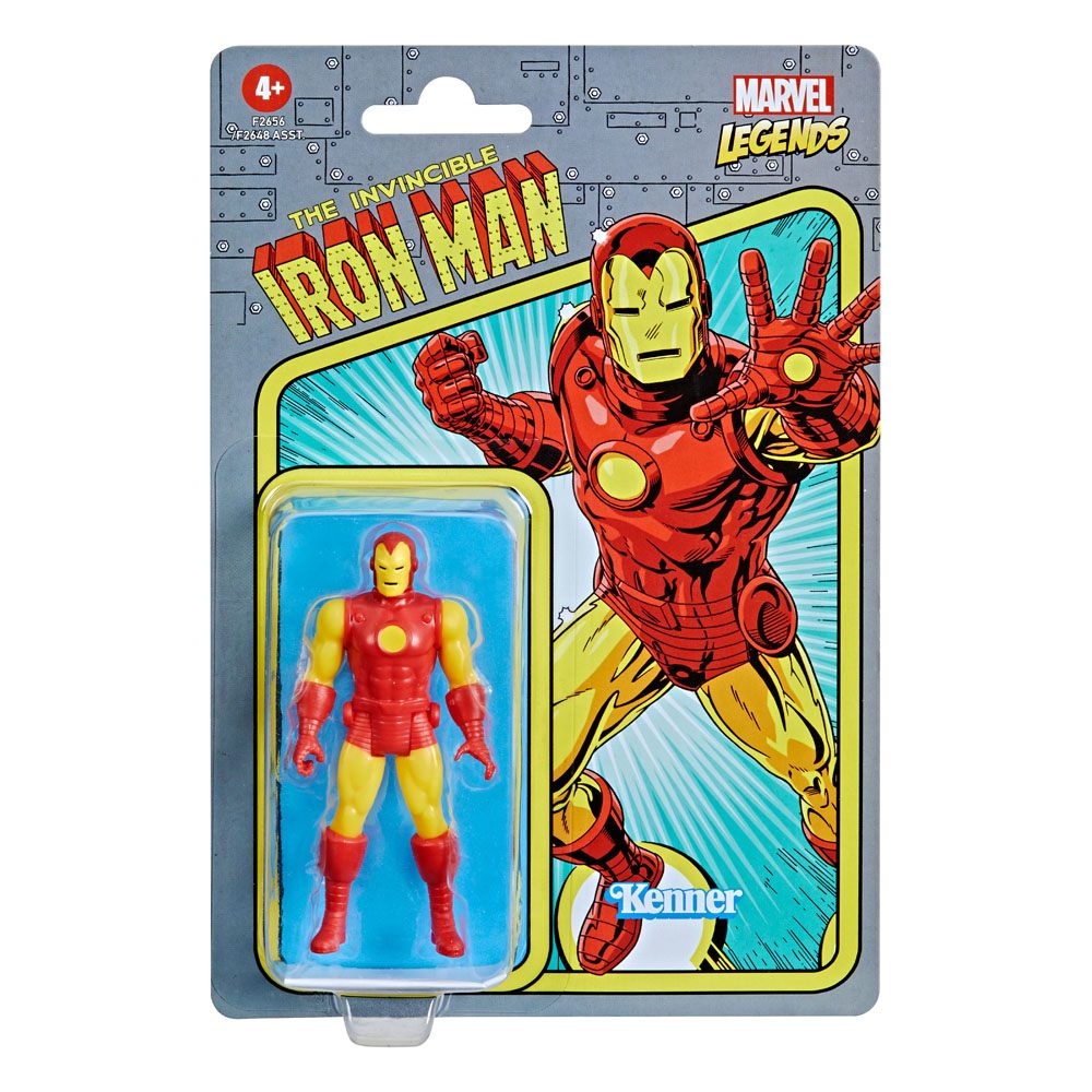 Marvel Legends Retro Collection Series Action Figures 10 cm 2021 Wave 2 Iron Man