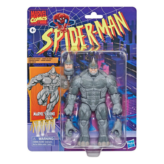 Spider-Man Marvel Legends Series Action Figure 2022 Marvel's Rhino 15 cm