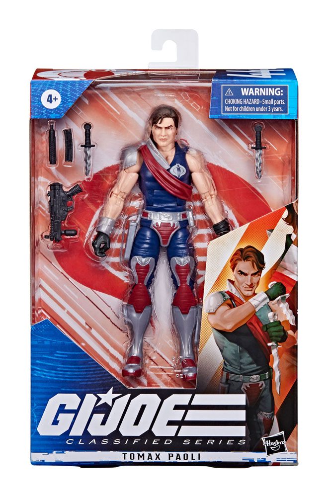 G.I. Joe Classified Series Action Figure 2023 Tomax Paoli 15 cm