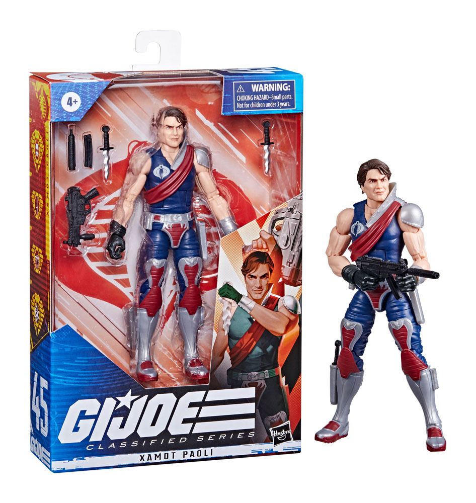 G.I. Joe Classified Series Action Figure 2023 Xamot Paoli 15 cm