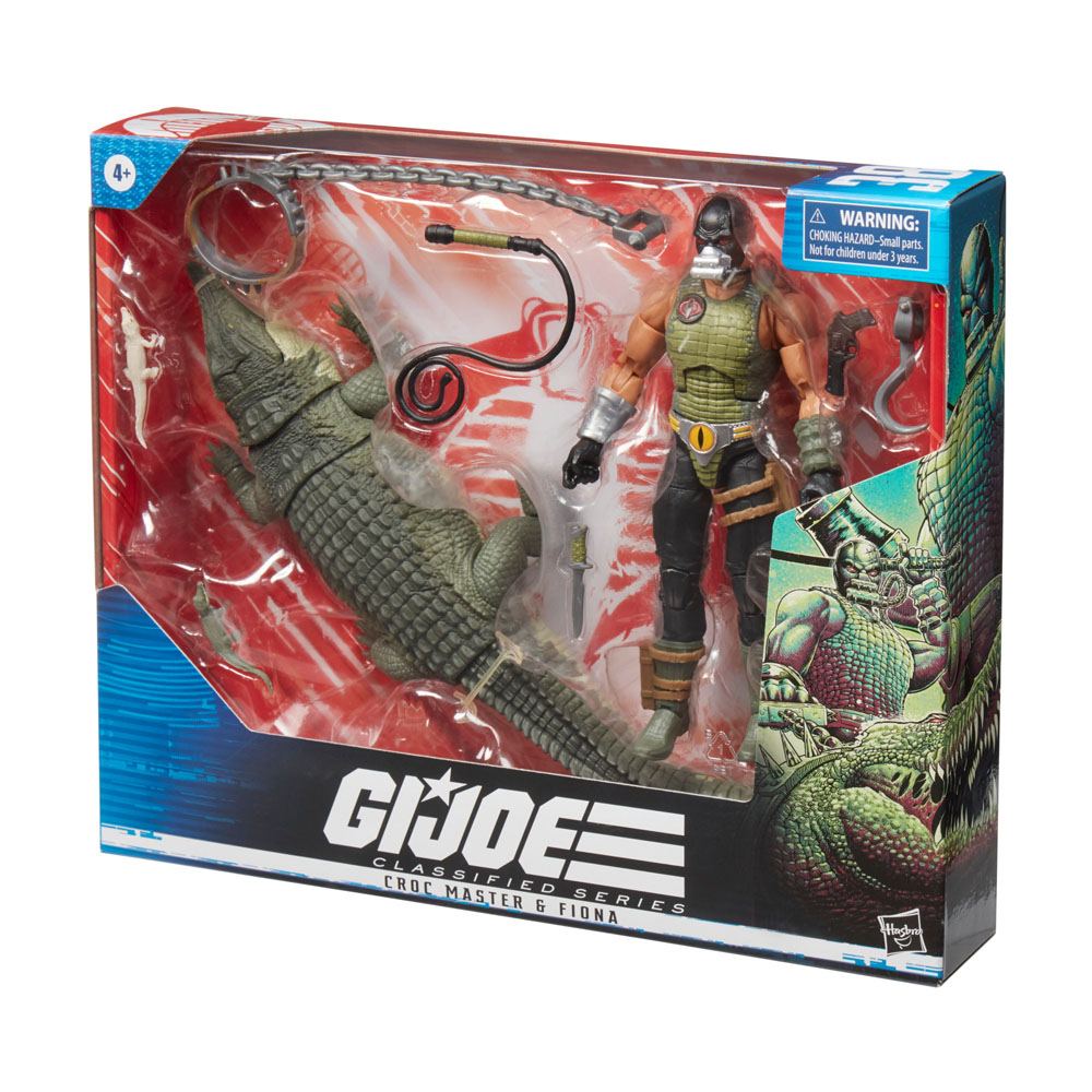 G.I. Joe Classified Series Action Figure 2022 Croc Master & Fiona 15 cm