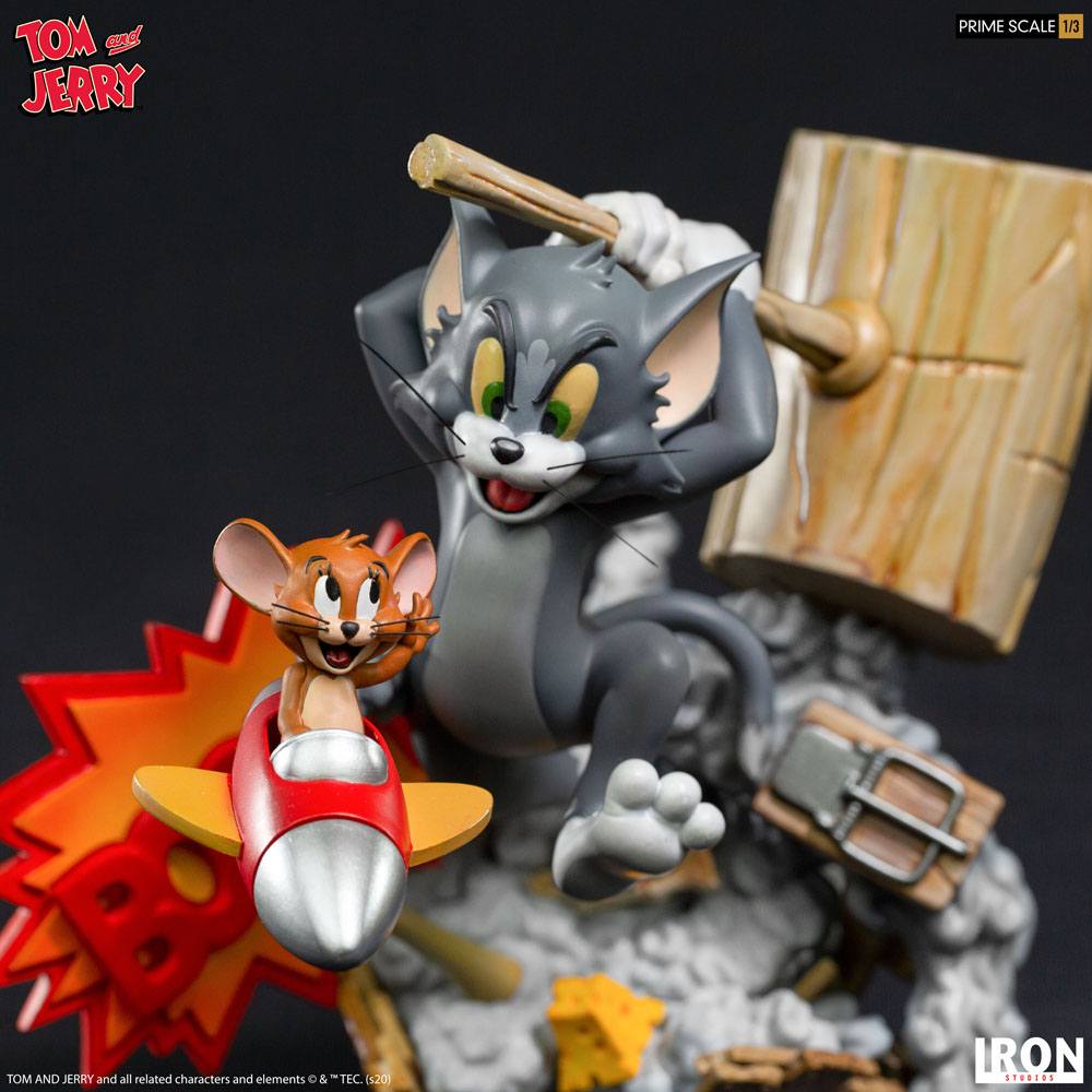 Tom & Jerry Prime Scale Statue 1/3 Tom & Jerry 21 cm