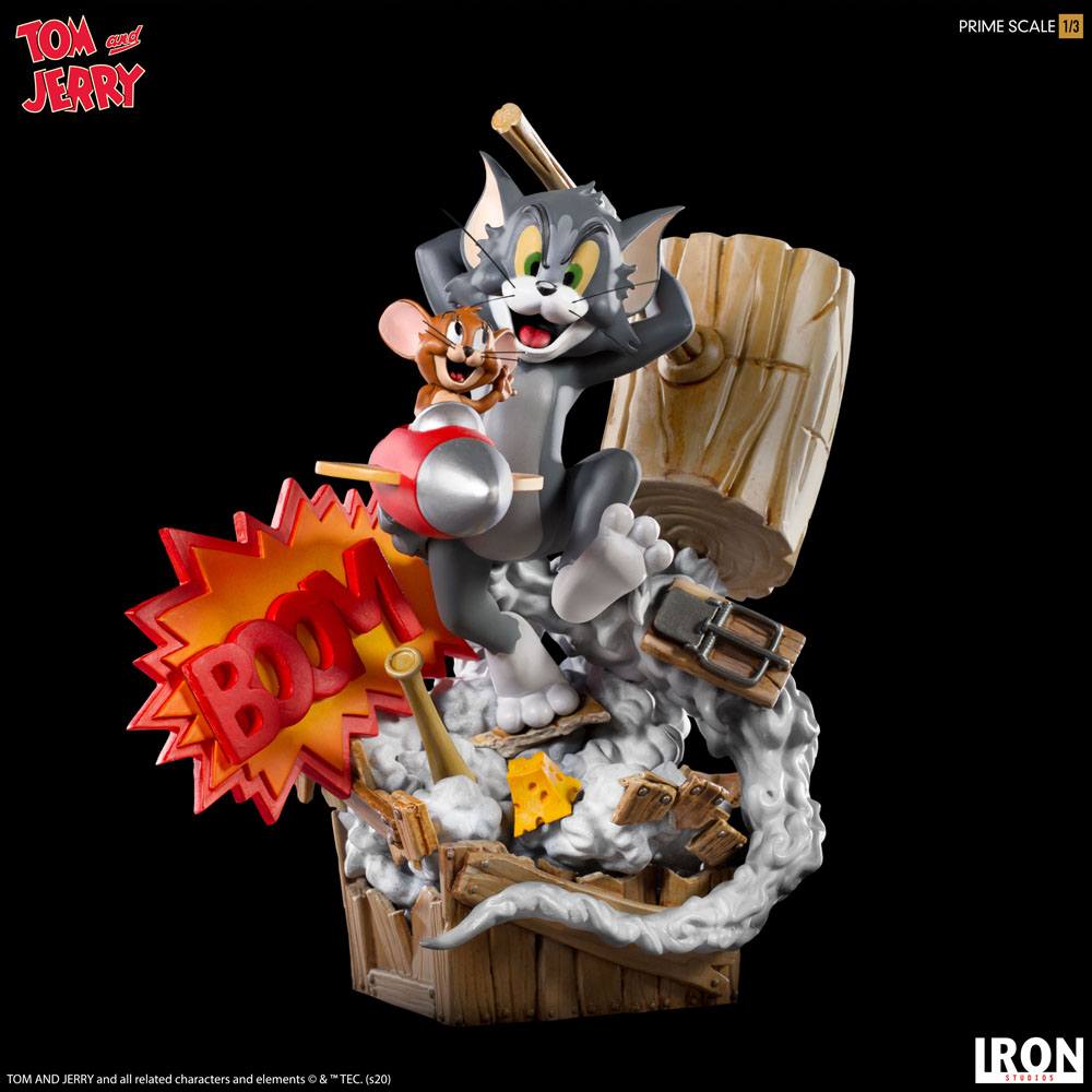 Tom & Jerry Prime Scale Statue 1/3 Tom & Jerry 21 cm