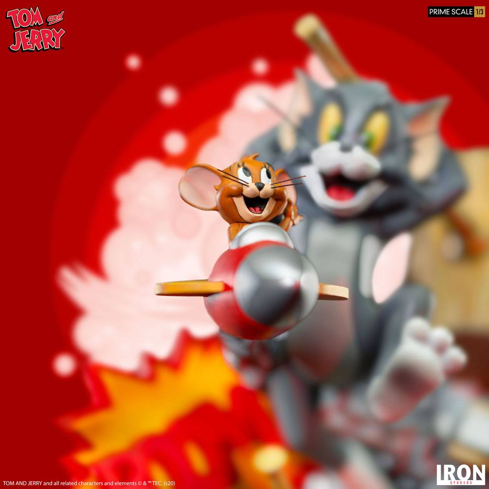 Tom & Jerry Prime Scale Statue 1/3 Tom & Jerry 21 cm