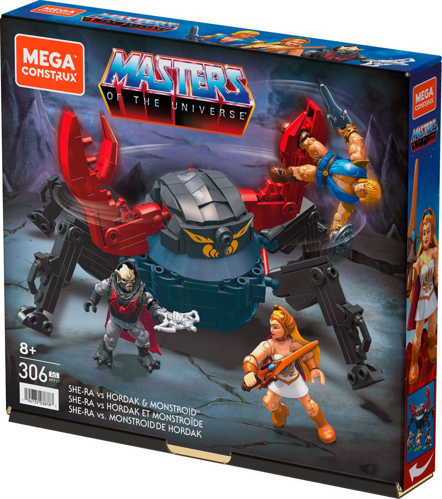 Masters of the Universe Origins Mega Construx Construction Set She-Ra vs Hordak & Monstroid 12 cm