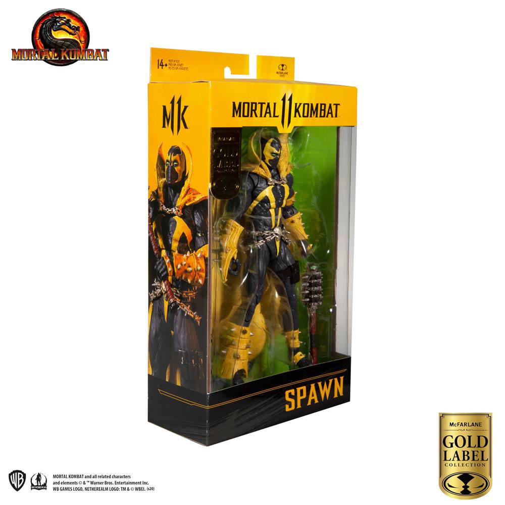 Mortal Kombat Action Figure Spawn (Curse of Apocalypse) (Gold Label Series) 18 cm