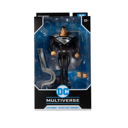 DC Multiverse Action Figure Superman Black Suit Variant (Superman: The Animated Series) 18 cm