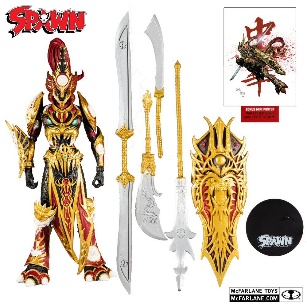 Spawn Action Figure Mandarin Spawn (Deluxe) McFarlane Designer Edition 18 cm