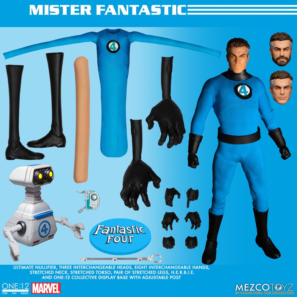 *Pre order*  One:12 Fantastic Four Deluxe Steel Box Set 16 cm