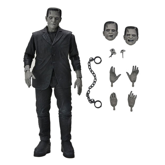 Universal Monsters Action Figure Ultimate Frankenstein's Monster (Black & White) 18 cm