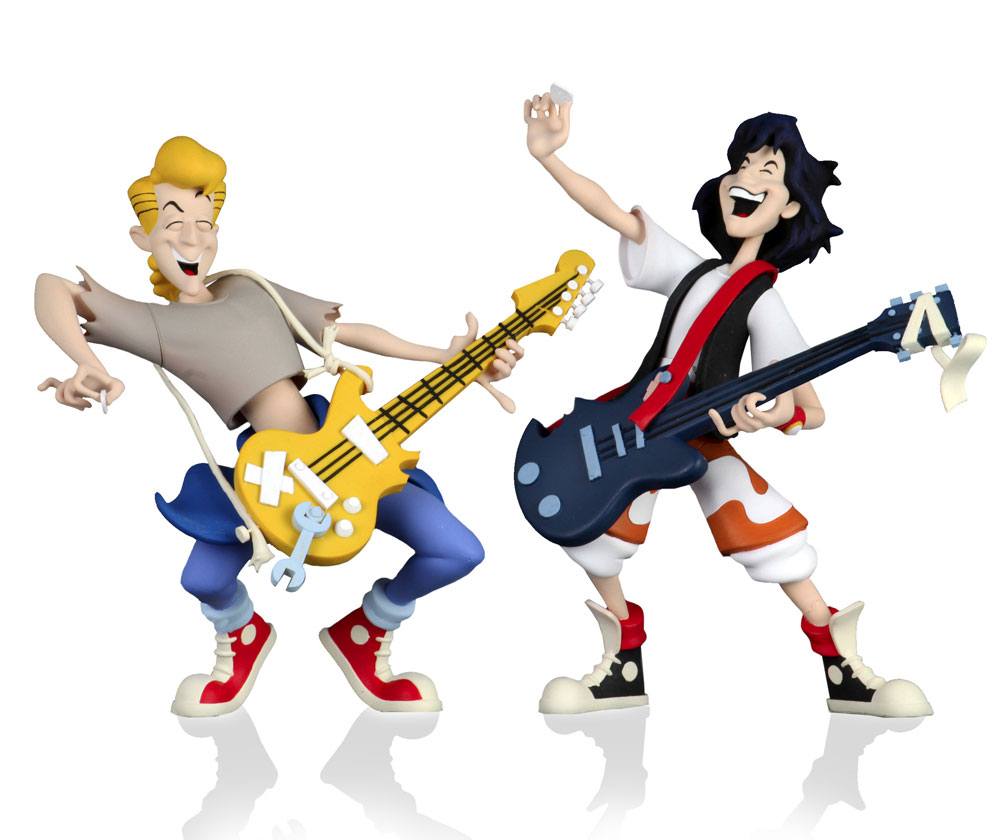 Bill & Ted's Excellent Adventure Toony Classics Action Figure 2-Pack Bill & Ted 15 cm
