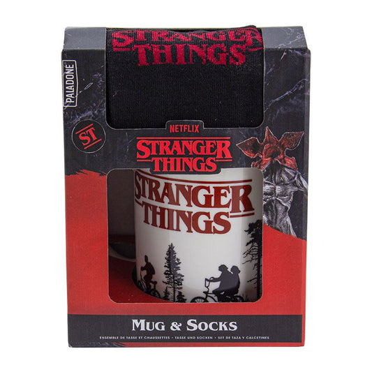 Stranger Things Mug & Socks Set Logo