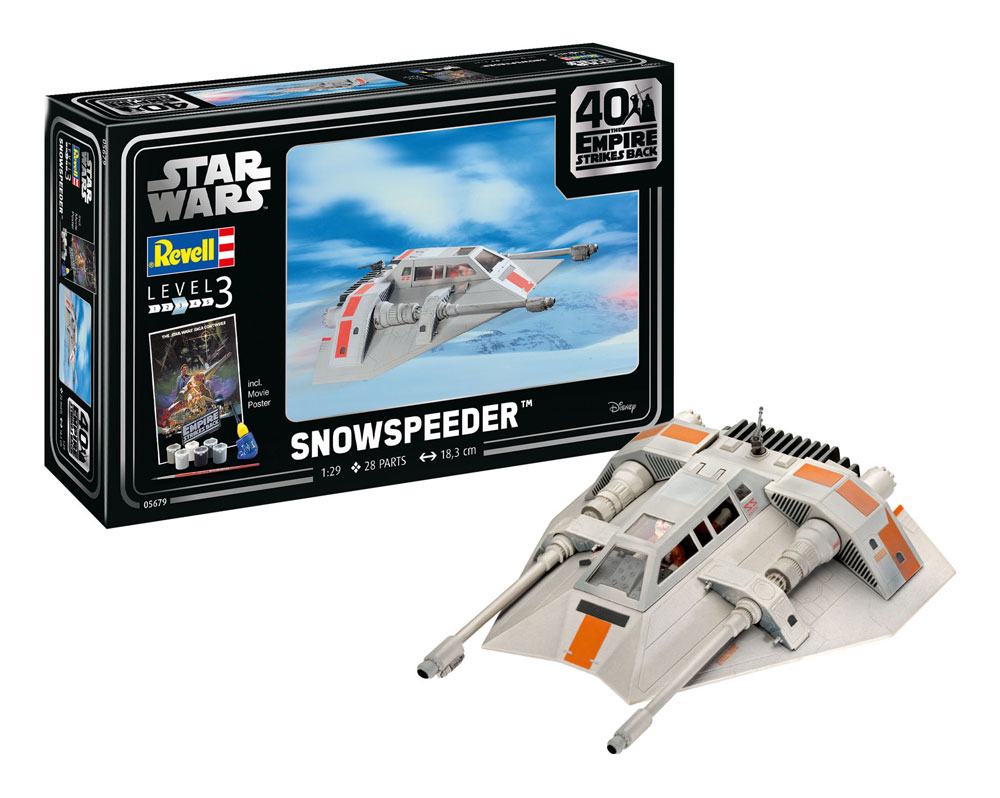 Star Wars Model Kit 1/29 Snowspeeder - 40th Anniversary 19 cm