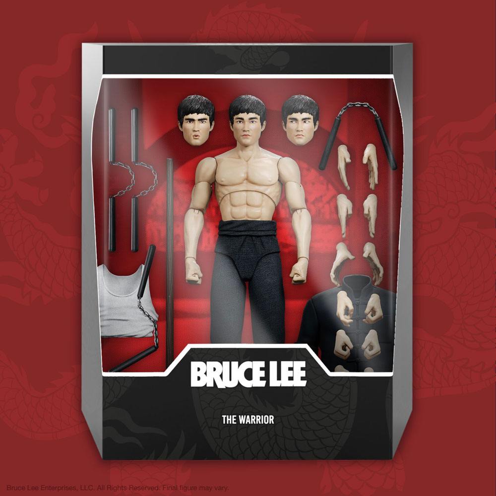 *Pre Order* Bruce Lee Ultimates Action Figure Bruce The Warrior 18 cm