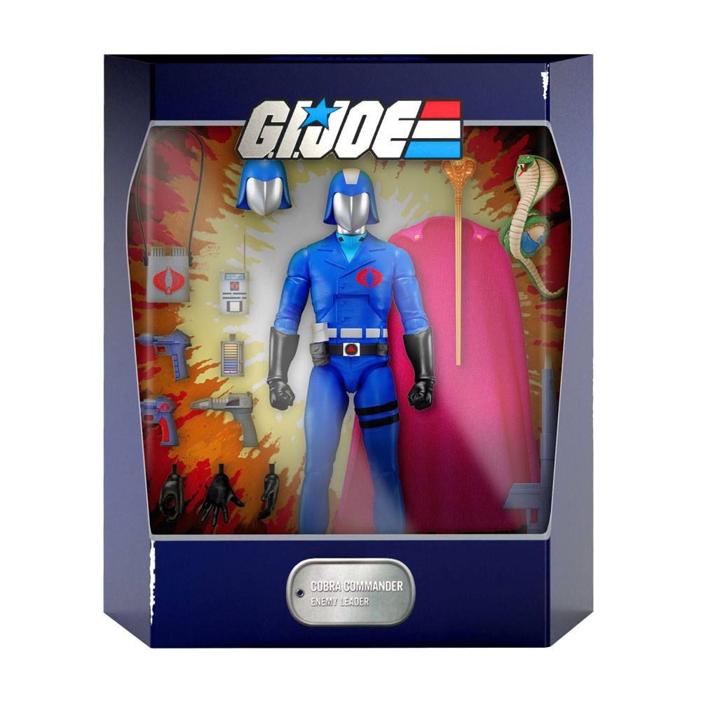 G.I. Joe Ultimates Action Figure Cobra Commander 18 cm