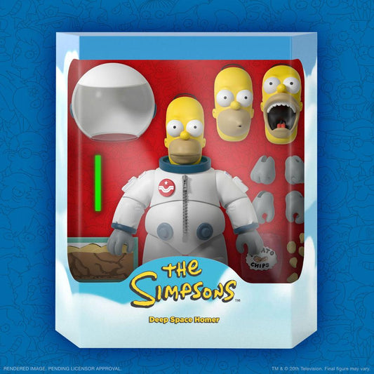 The Simpsons Ultimates Action Figure Deep Space Homer 18 cm
